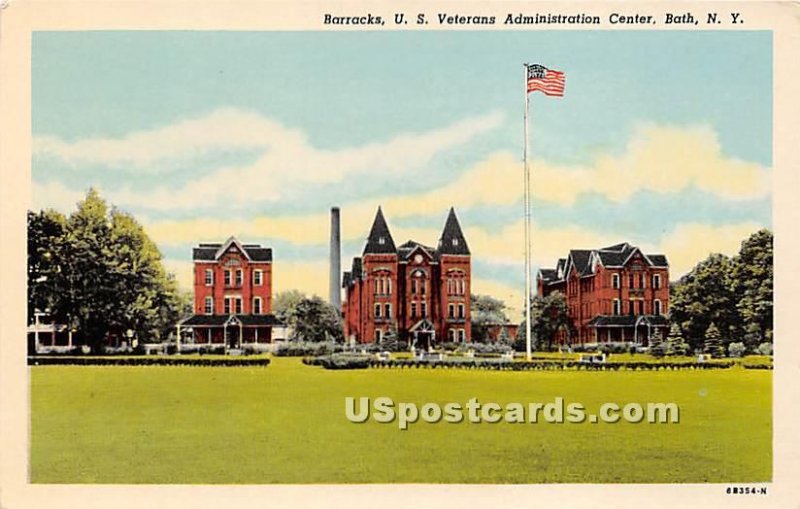 Barracks, US Veterans Administration Center - Bath, New York