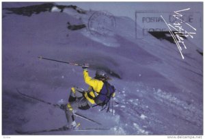 Skiing , Blackcomb Peak , Whistler , B.C. , Canada , PU-1993