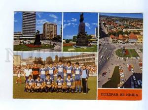 250785 Yugoslavia SERBIA NIS NISH soccer football team OLD PC