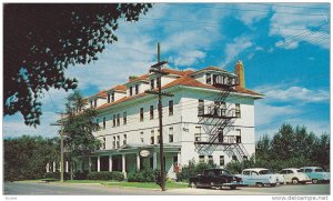 Exterior, The Madawaska Inn,  Edmundston,  New Brunswick,  Canada,  40-60s