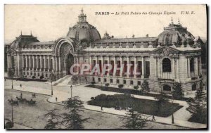 Old Postcard Paris Petit Palais des Champs Elysees