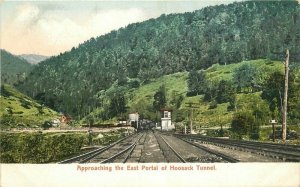 C-1905 Railroad Hoosack Tunnel East Portal Postcard New England 20-7851