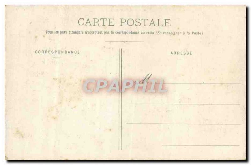 Old Postcard Foret De Fontainebleau Rock and Millet Gorges d & # 39Apremont