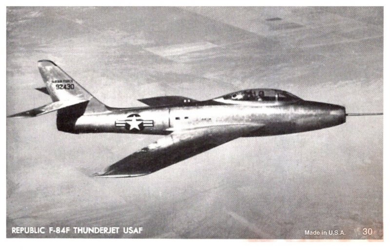 Republic F-84F Thunderbolt , USAF