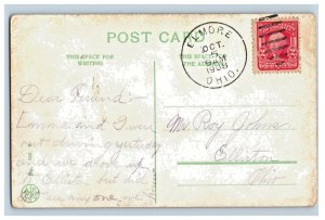 C1910 Union Passage Statipn, Toledo, Ohio. Postcard F115E