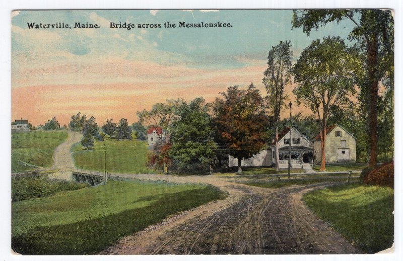 Waterville, Maine, Bridge across the Messalonskee