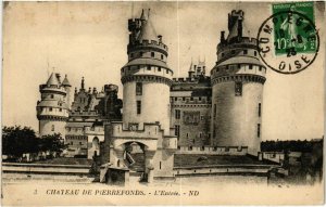 CPA Pierrefonds- Le Chateau , Entree FRANCE (1020295)