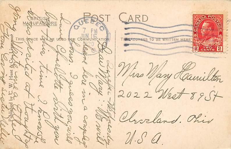 RMS Empress of France Canadian Pacific Ship 1920 
