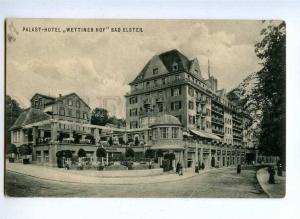 192084 GERMANY BAD ELSTER Palast-hotel Vintage postcard