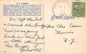 MV Valcour Lake Champlain Transportation Co. Ship 
