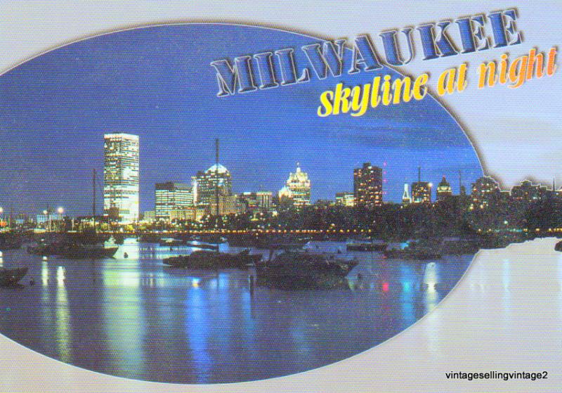 21 pc Lot Milwaukee, WI. WISCONSIN, 19 /4x6 Chrome - 2 /3.5x5.5 Postcards