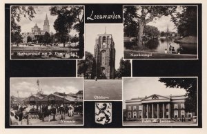 Leeuwarden Cattle Market Multi View Dutch Postcard