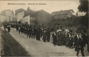 CPA CLUNY Millenaire de Cluny - Arrivee du Ministre (1190930)