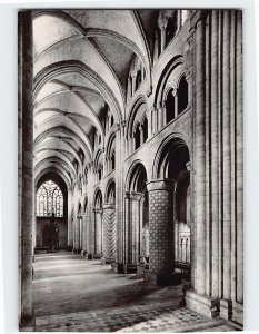 B-212416 Nave looking West Durham Cathedral Durham England