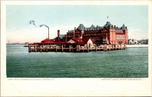 Postcard Hotel Chamberlin in Old Point Comfort, Virginia