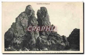 Old Postcard Pornichet La Cote d'Amour The Split Rock on Good Source Approval