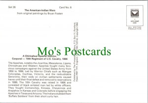 Military Postcard -A Chiricahua Apache Warrior, Corporal U.S Cavalry Ref.RR14743 