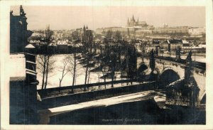 Czech Republic Prague Praha Hradčany RPPC 07.01