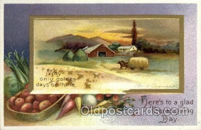 Artist Ellen Clapsaddle, Thanksgiving Unused 