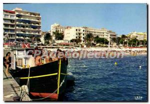 Modern Postcard Juan Les Pins To Walk In The Islands Lrins