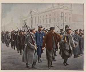 1918 Der Ringen Um Die Mecht Post WW1 German Cigarette Card