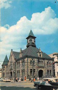 City Hall Main & Market Street Johnstown Pennsylvania 1950s postcard