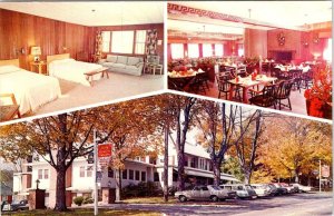 Newtown, CT Connecticut HAWLEY MANOR INN Hotel/Restaurant FAIRFIELD CO Postcard