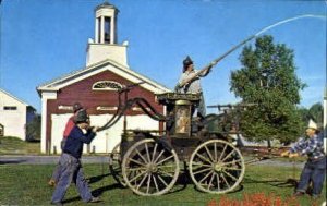 Fire House and Hand Pumper - Monroe, New York NY  