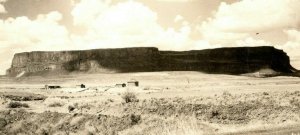 Vintage RPPC Steamboat Rock, Grand Coulee, WA, Real Photo Postcard P13