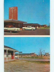 Unused 1950's TOWN & COUNTRY RESTAURANT & ROSS MOTEL Williamston NC s6598@