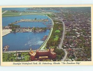 Pre-1980 WATERFRONT PARK AERIAL VIEW St. Petersburg Florida FL H2992