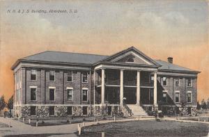 Aberdeen South Dakota NN And JS Building Exterior Antique Postcard K21302