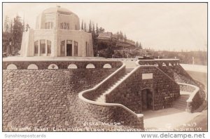 Vista House Crown Point Columbia River Highway Oregon Real Photo