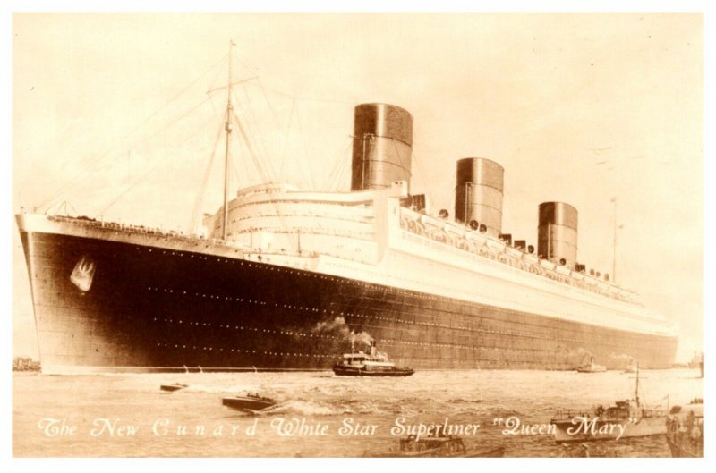 Queen Mary,  Cunard White Star Line