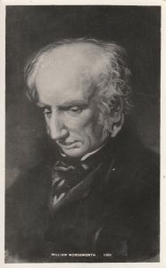 WILLIAM WORDSWORTH - Vintage POSTCARD (Poet, Photo)