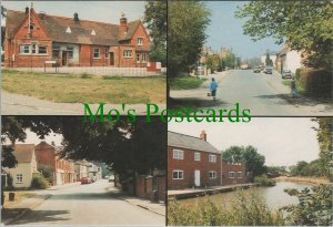 Northamptonshire Postcard - Yelvertoft School, High Street, The Wharf  RR19926