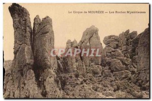 Old Postcard The Circus of Moureze The mysterious rocks
