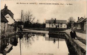 CPA Env. de LASSIGNY - ORVILLERS-Sorel - La Mare (259501)