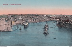 MALTA , 1900-10s ; Dockyard Creek