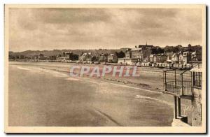 Old Postcard emerald Cote Saint Cast The Beach