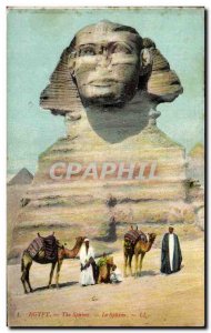 Old Postcard Egypt Egypt Egypt The Sphinx