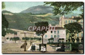Grenoble - The Public Garden - Children Old Postcard