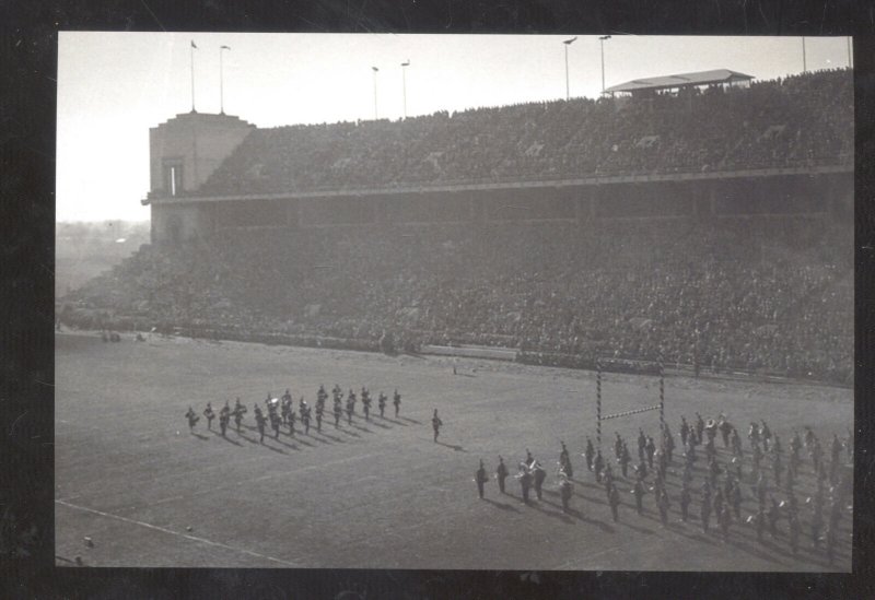 HARVARD UNIVERSITY FOOTBALL STADIUM GAME SPORTS POSTCARD FIELD COPY