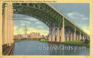 Lorain Carnegie Bridge, Union Terminal - Cleveland, Ohio