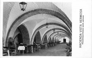 Mexico Morales Hacienda Vista Hermosa RPPC Photo Postcard interior 22-7339