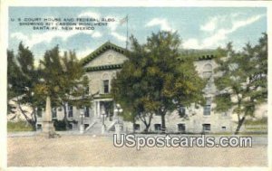 US Court House & Federal Building in Santa Fe, New Mexico