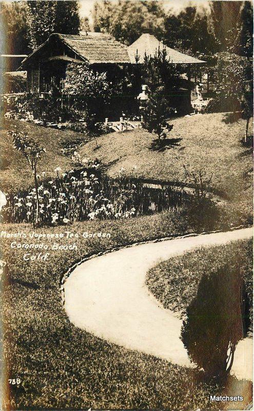 Coronado Beach California Marsh Japanese Tea Garden San Diego Rppc