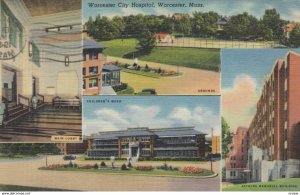 WORCESTER, Massachusetts, 1930-40s;  City Hospital