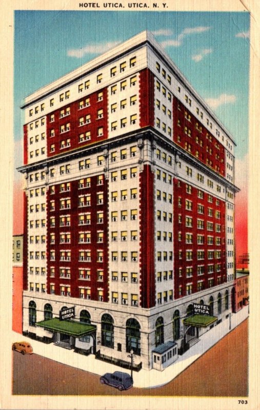 New York Utica Hotel Utica 1950