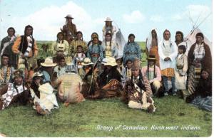 Group of Canadian Northwest Indians